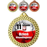 Medal Dzień Niepodległości 70 mm – Złoty, Srebrny, Brązowy | Trofea Sportowe 1270 - medal_dzien_niepodleglosci_1270.jpg