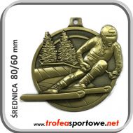 Medal odlewany narty  030Z - medale_narciarskie,_narty,_odlewany_medal_narciarski,_odlewy,_narty,.jpg