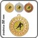 MEDAL HOKEJ  11  KOMPLET (Z,S,B), MEDAL : MEDAL BEZ OPISU